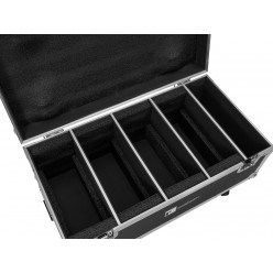 ROADINGER Flightcase 4x LED PLL-384